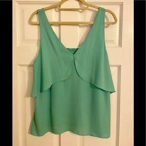 Chelsea28 Teal tank top